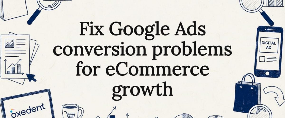 Decorative eCommerce title card illustration