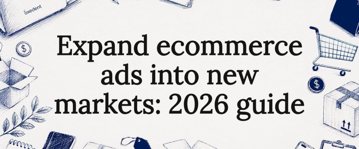 Decorative ecommerce article title card illustration