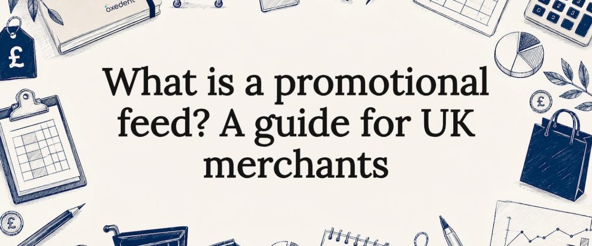 Decorative promotional feed title card illustration