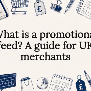 Decorative promotional feed title card illustration