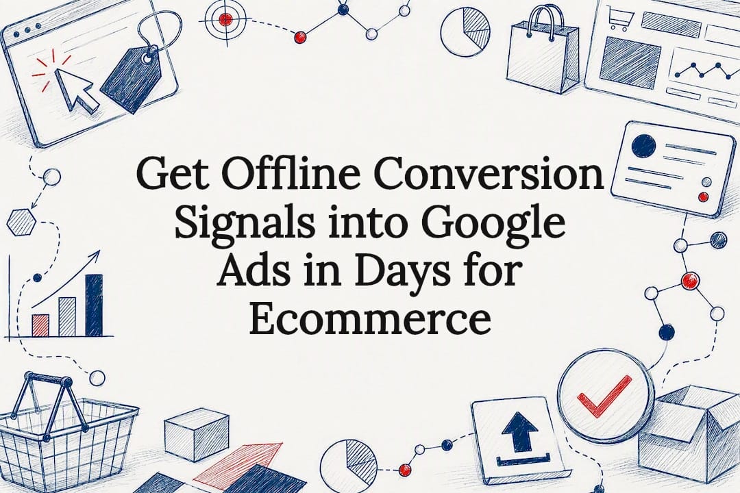 Offline conversion tracking title card
