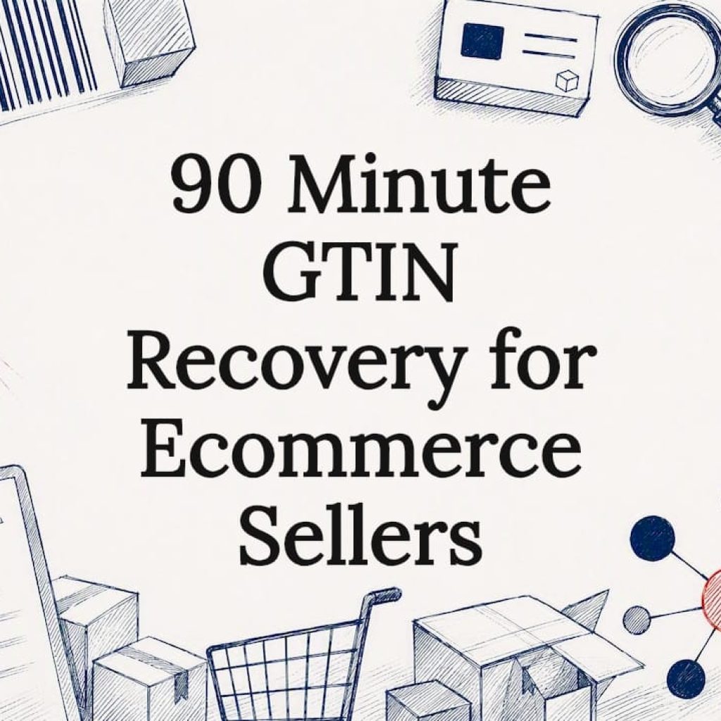 GTIN recovery article title card