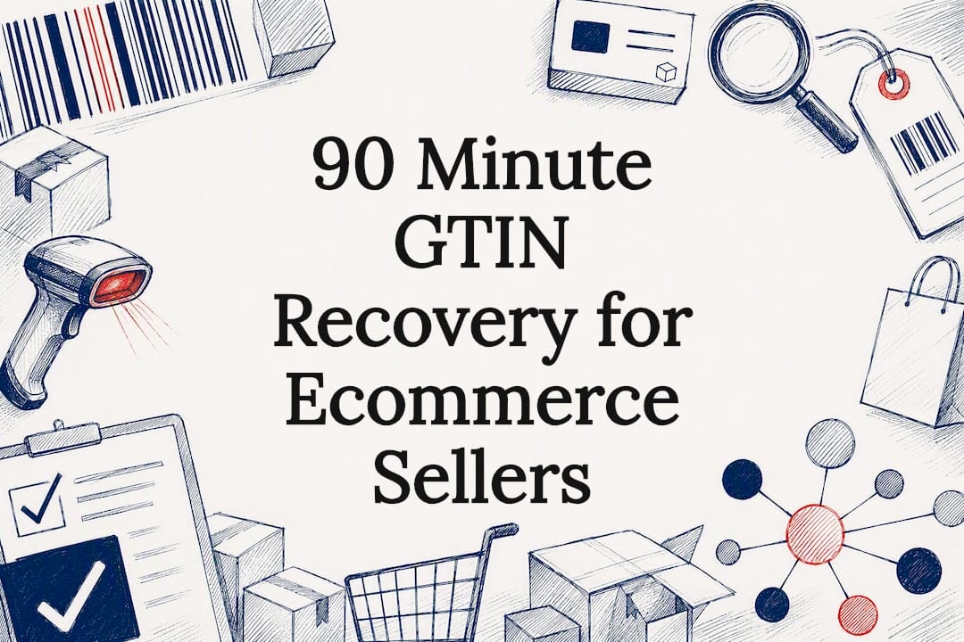 GTIN recovery article title card