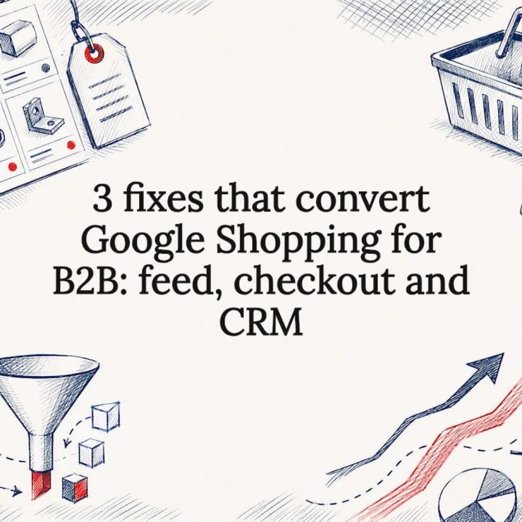 B2B Google Shopping fixes title card