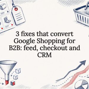 B2B Google Shopping fixes title card