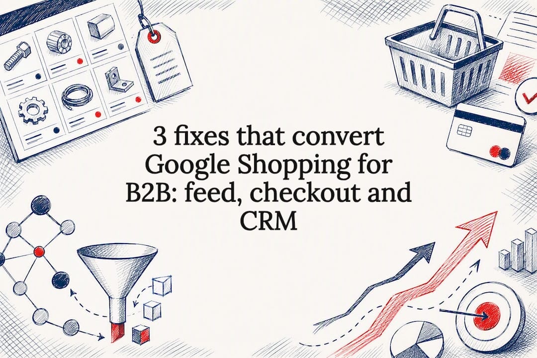 B2B Google Shopping fixes title card