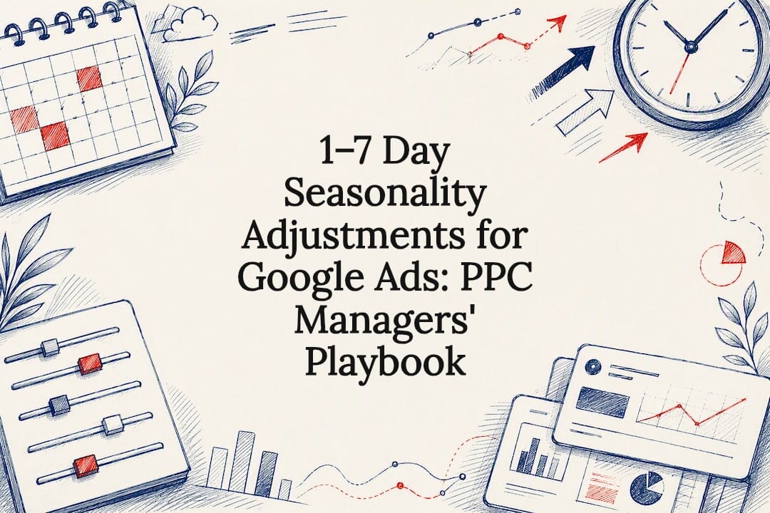 Seasonality adjustments Google Ads title card