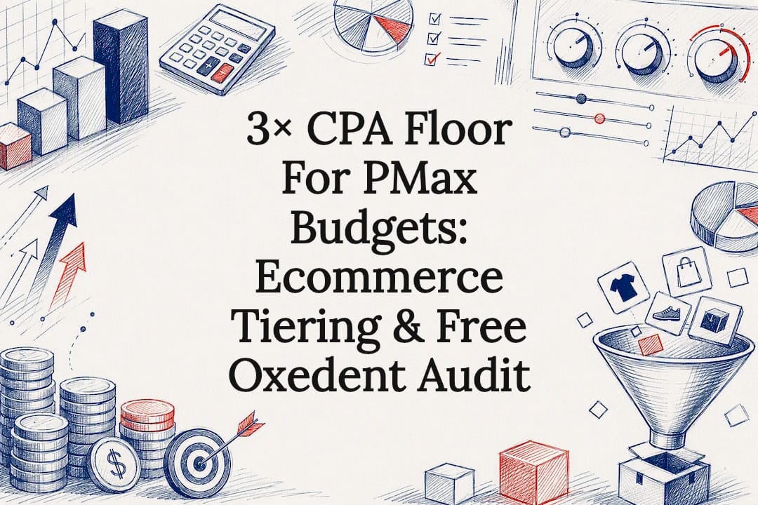 Decorative PMax budget tiering title card