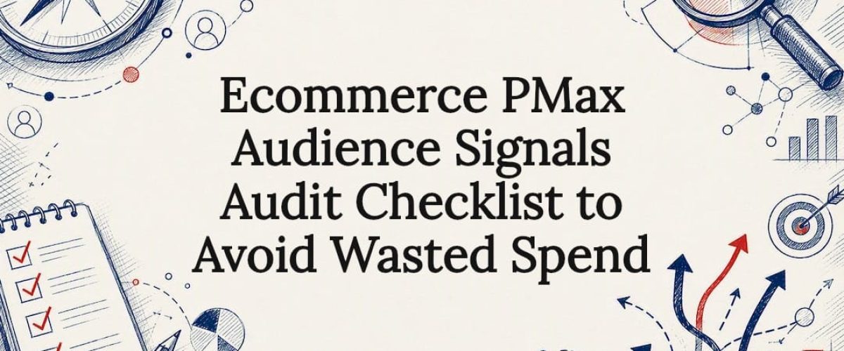 Decorative PMax audience signals audit illustration