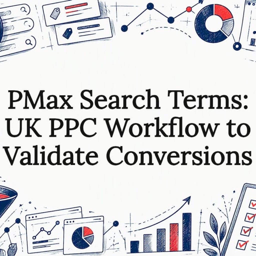 PMax search terms workflow title card
