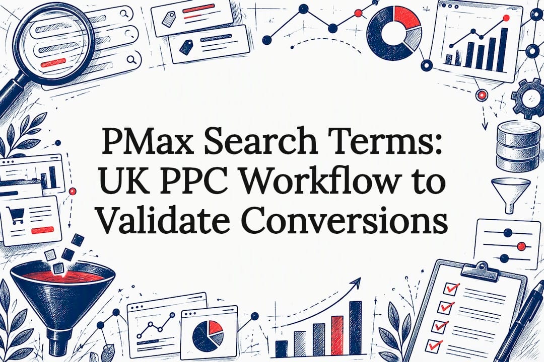 PMax search terms workflow title card