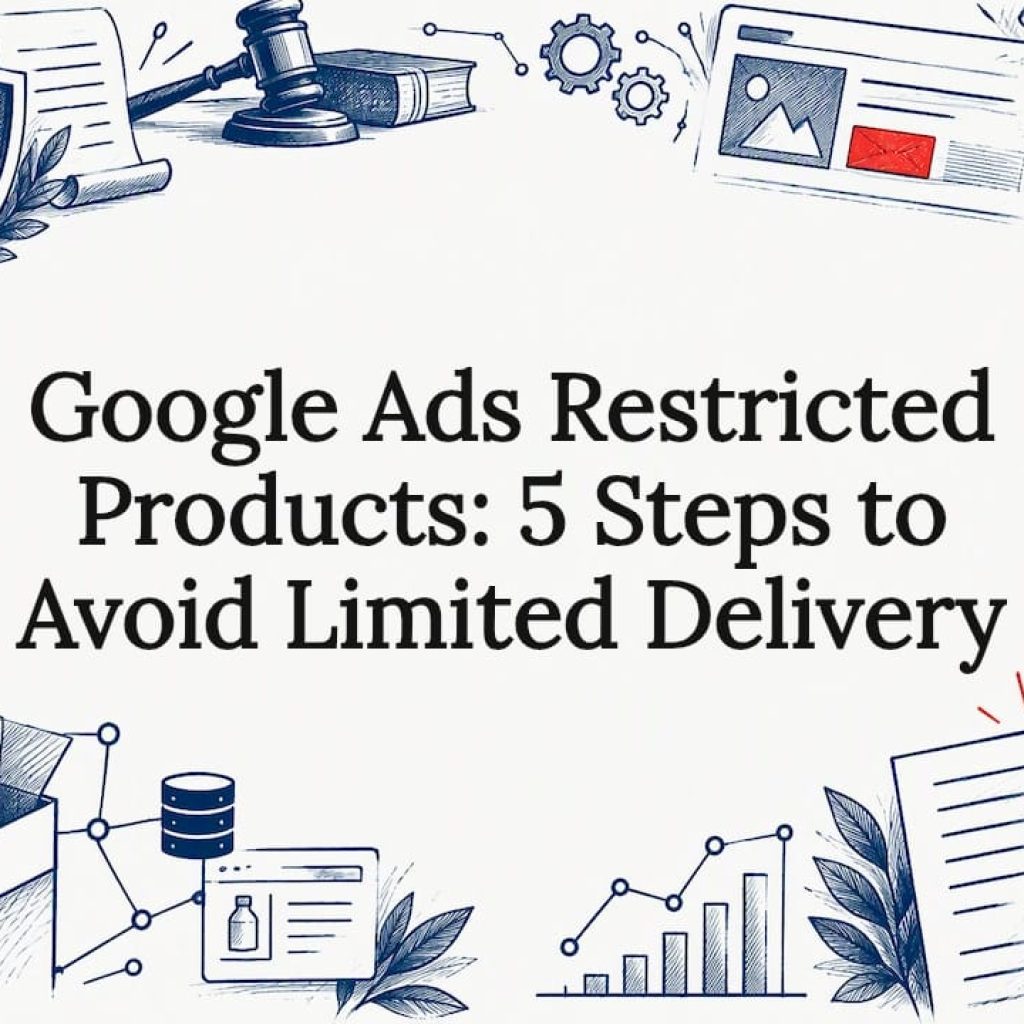 Restricted Google Ads policy title card