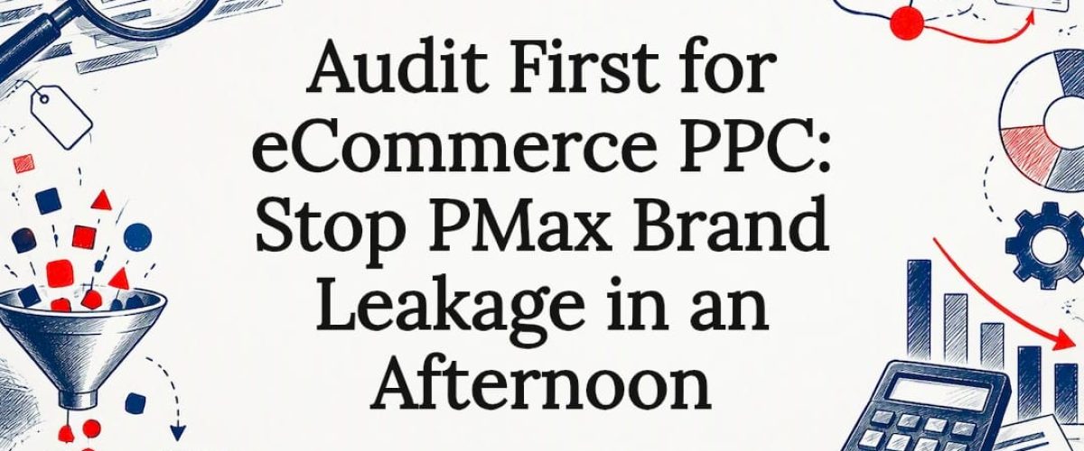 Decorative PMax brand leakage audit title card