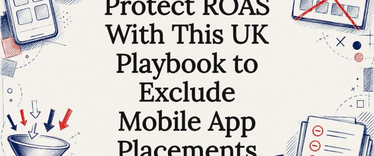 Decorative mobile app exclusion title card