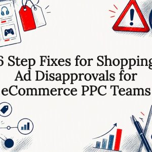 Shopping ad disapproval troubleshooting title card