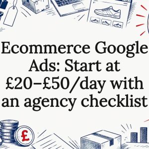 Decorative ecommerce Google Ads title card