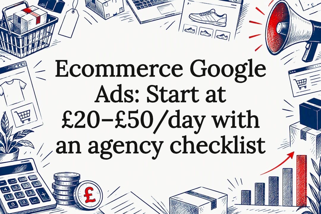 Decorative ecommerce Google Ads title card