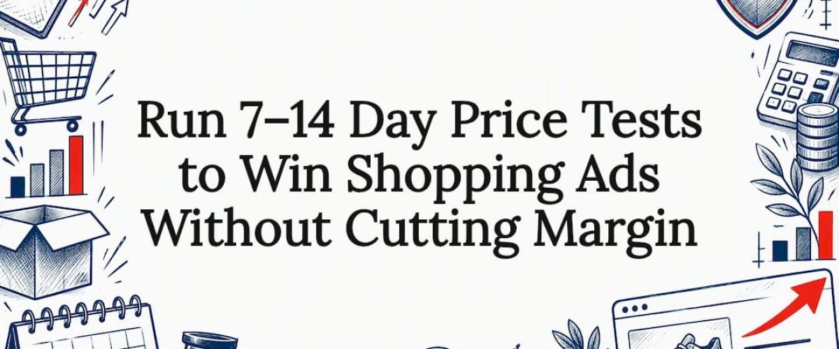 Decorative Shopping Ads price testing title card