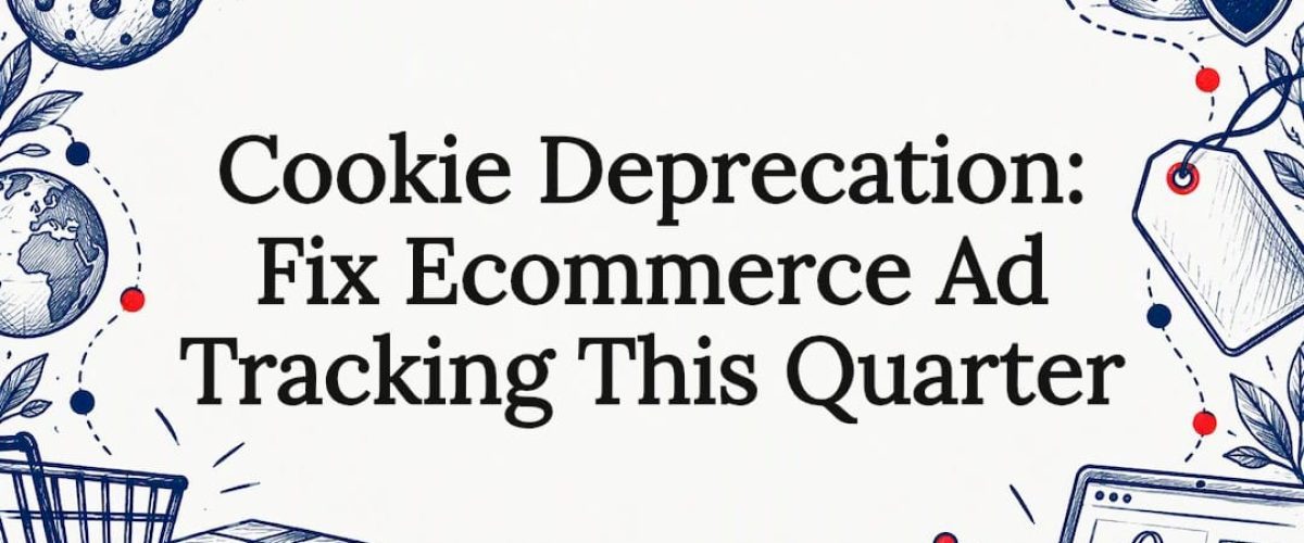 Sketches framing the cookie tracking article title