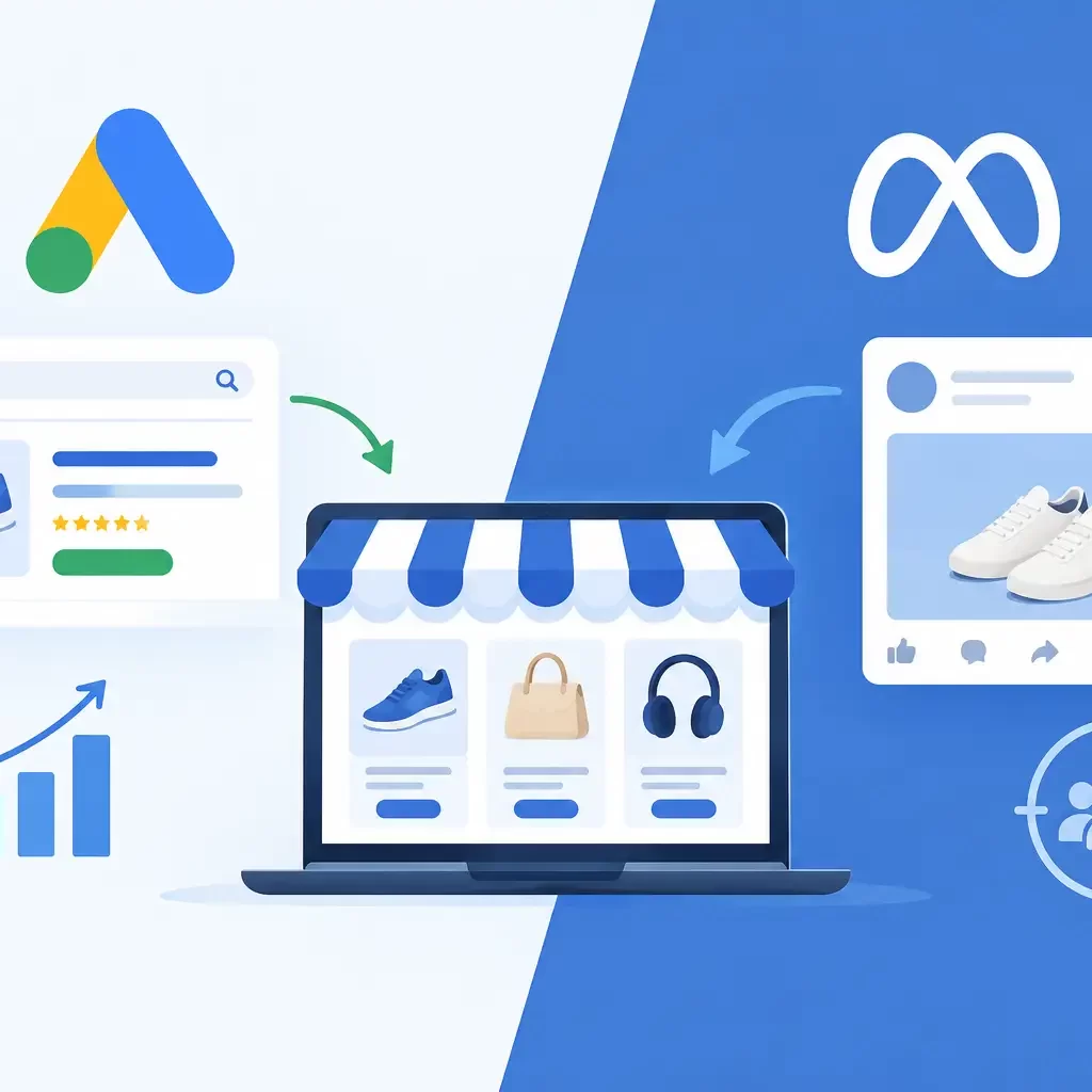 Google Ads versus Facebook Ads for eCommerce