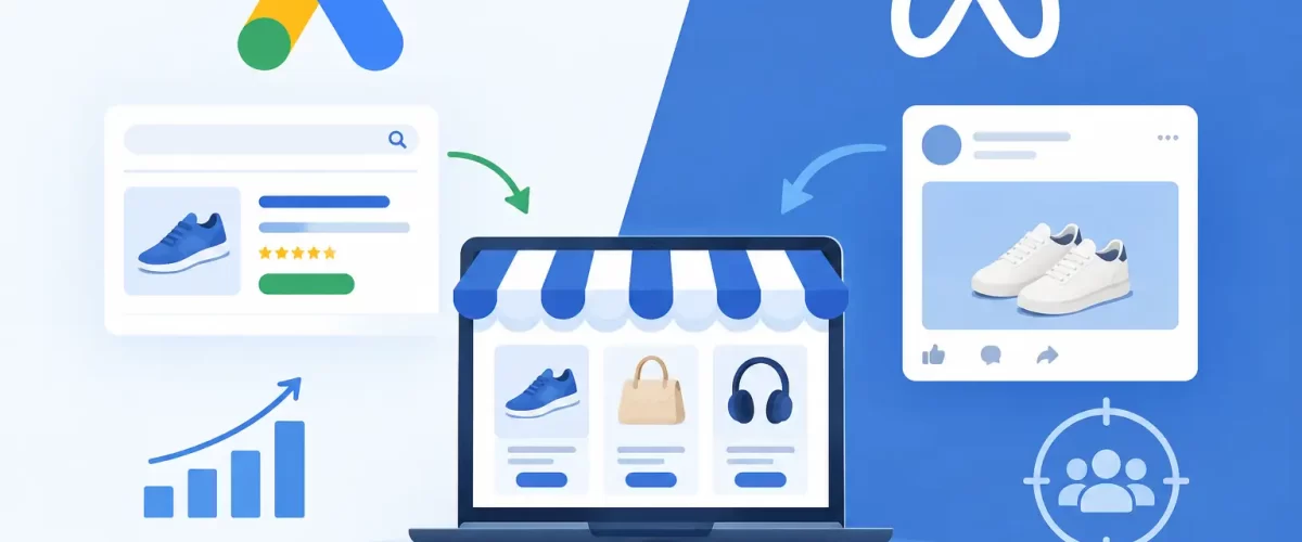 Google Ads versus Facebook Ads for eCommerce